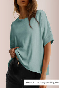 Willluxe® Women’s Oversized Basic Tee