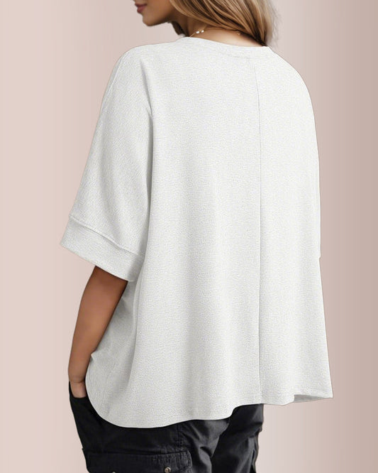 WILLLUXE® Women’s Oversized Basic Tee