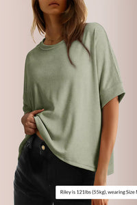 Willluxe® Women’s Oversized Basic Tee