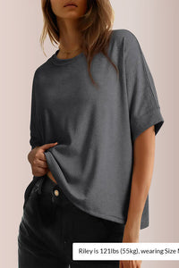 Willluxe® Women’s Oversized Basic Tee
