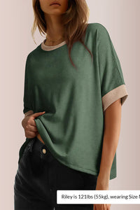Willluxe® Women’s Oversized Basic Tee