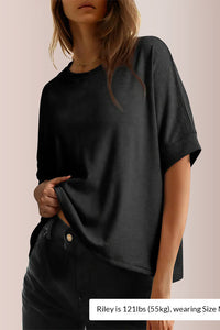 Willluxe® Women’s Oversized Basic Tee