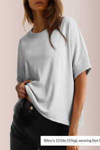 Willluxe® Women’s Oversized Basic Tee
