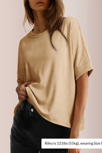 Willluxe® Women’s Oversized Basic Tee