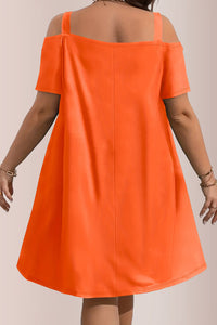 Willluxe® Plus Size Summer Elegant And Comfortable Solid-Color Dress