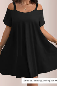 Willluxe® Plus Size Summer Elegant And Comfortable Solid-Color Dress