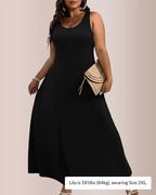 Willluxe® The Effortless A-Line Maxi Dress - Plus Size