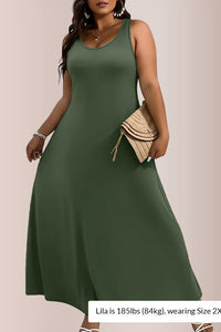 Willluxe® The Effortless A-Line Maxi Dress - Plus Size