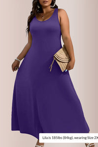 Willluxe® The Effortless A-Line Maxi Dress - Plus Size