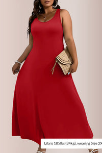 Willluxe® The Effortless A-Line Maxi Dress - Plus Size