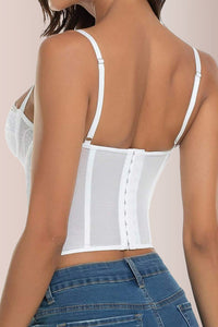 Willluxe® Lace Bustier Corset Top