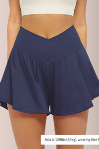 Willluxe® Women's Flowy Crossover Skort