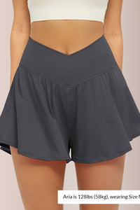 Willluxe® Women's Flowy Crossover Skort