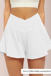 Willluxe® Women's Flowy Crossover Skort