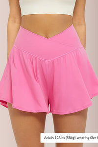 Willluxe® Women's Flowy Crossover Skort
