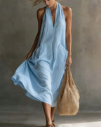 Willluxe® Halter Maxi Dress