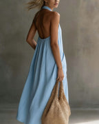 Willluxe® Halter Maxi Dress