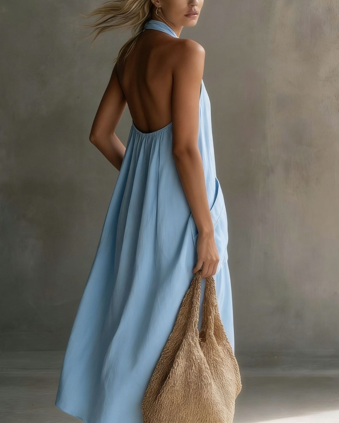 Willluxe® Halter Maxi Dress