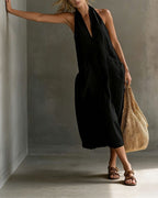 Willluxe® Halter Maxi Dress