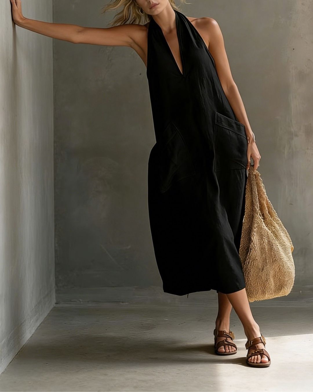 Willluxe® Halter Maxi Dress