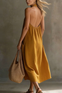 Willluxe® Halter Maxi Dress