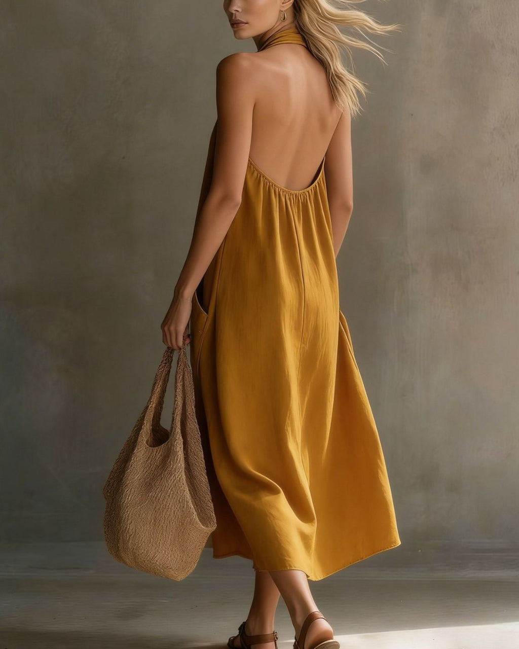Willluxe® Halter Maxi Dress