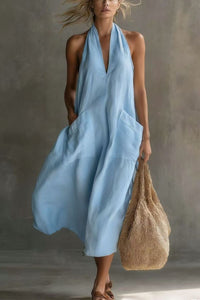 Willluxe® Halter Maxi Dress