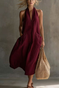 Willluxe® Halter Maxi Dress
