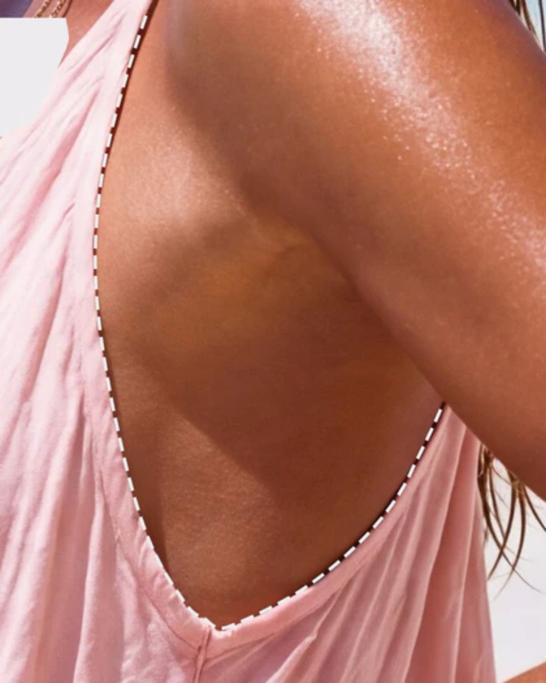 Willluxe® Flowy Boho V-Neck Halter Maxi Dress