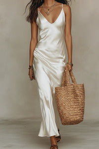 Willluxe® Effortless Satin Midi