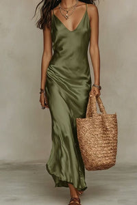Willluxe® Effortless Satin Midi