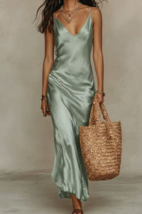 Willluxe® Effortless Satin Midi