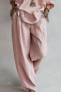 Willluxe® Casual Wide-leg Pants Set