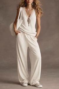 Willluxe® BeCalm High-Rise Pleated Extra-Wide Leg Pant