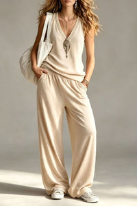 Willluxe® BeCalm High-Rise Pleated Extra-Wide Leg Pant