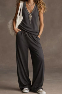 Willluxe® BeCalm High-Rise Pleated Extra-Wide Leg Pant