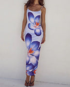 Willluxe® Deia Midi Dress - Esme Print
