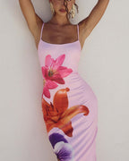 Willluxe® Deia Midi Dress - Esme Print