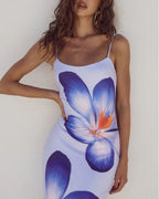 Willluxe® Deia Midi Dress - Esme Print