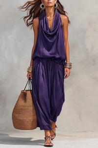 Willluxe® Nomadic Draped Pants Set