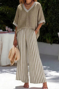 Willluxe® Lidiane - Summer Set With Stripes