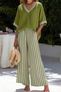 Willluxe® Lidiane - Summer Set With Stripes