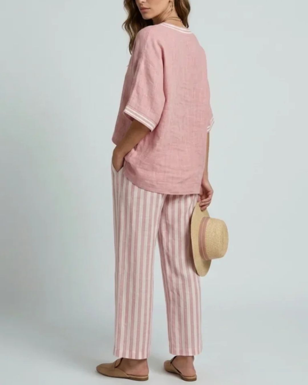 Willluxe® Lidiane - Summer Set With Stripes