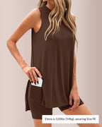 Willluxe® The Everyday Escape 2-Piece Sleeveless Lounge Set