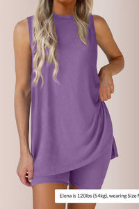 Willluxe® The Everyday Escape 2-Piece Sleeveless Lounge Set