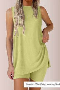 Willluxe® The Everyday Escape 2-Piece Sleeveless Lounge Set