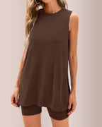 Willluxe® The Everyday Escape 2-Piece Sleeveless Lounge Set