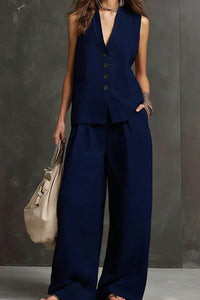 Willluxe® Breezy Summer Waistcoat & Trousers Suit