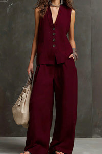 Willluxe® Breezy Summer Waistcoat & Trousers Suit