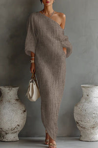 Willluxe® One-Shoulder Maxi Dress
